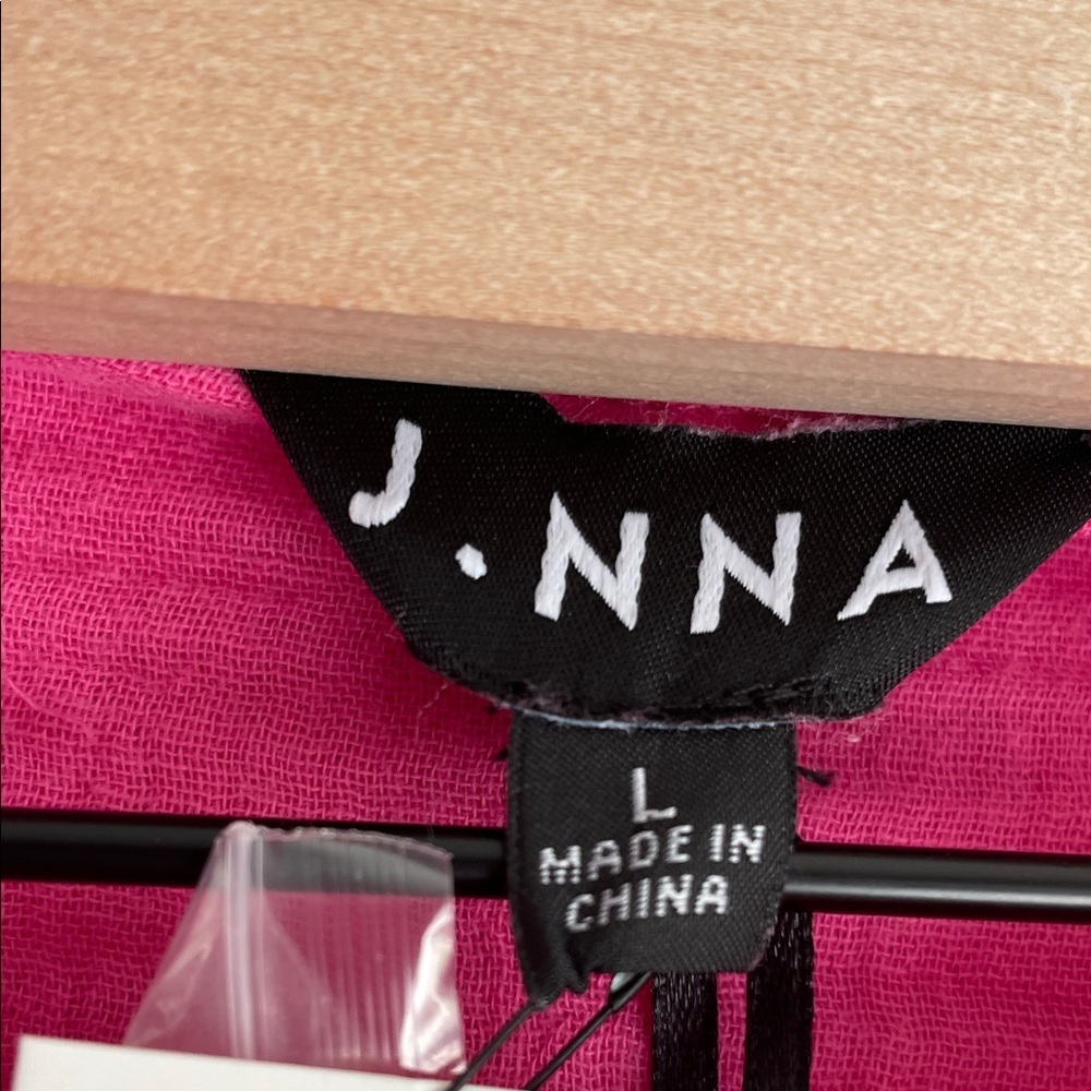 J.NNA Pink Button-Up Shirt - Picture 3 of 13